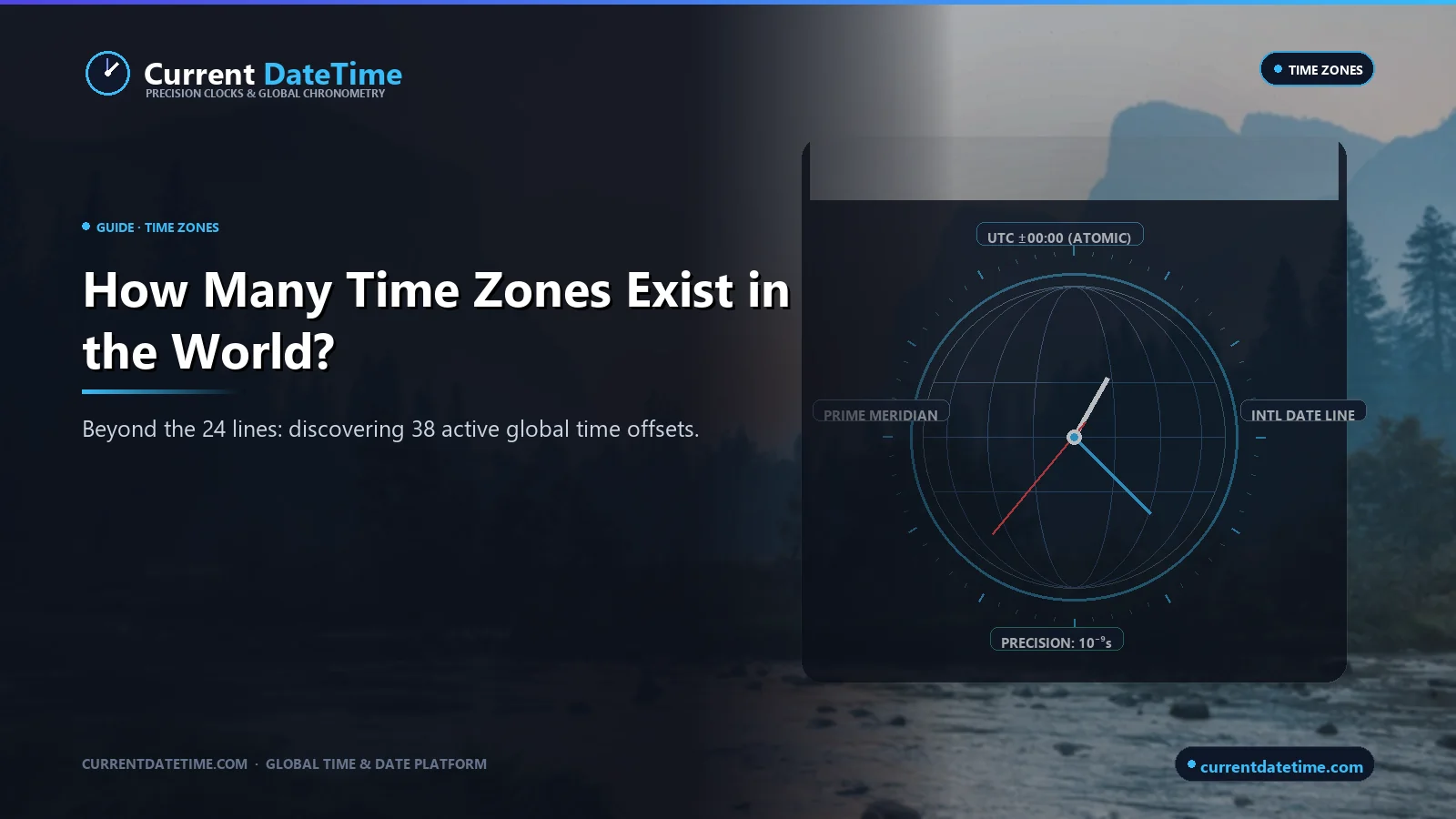 How Many Time Zones Are There in the World? - CurrentDateTime