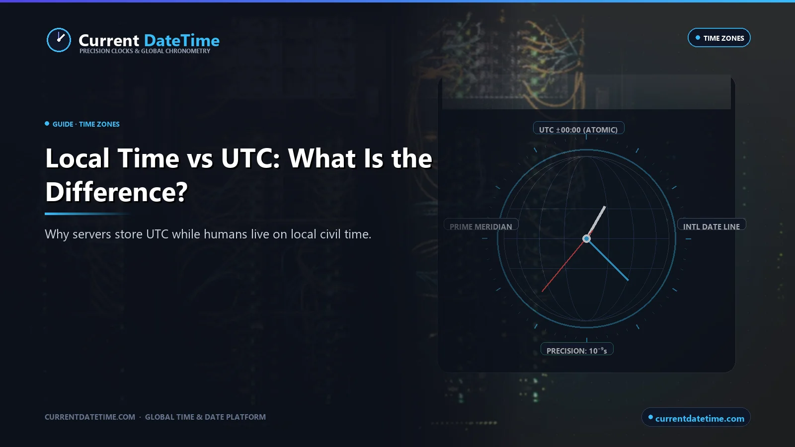 Local Time vs UTC: What’s the Difference?