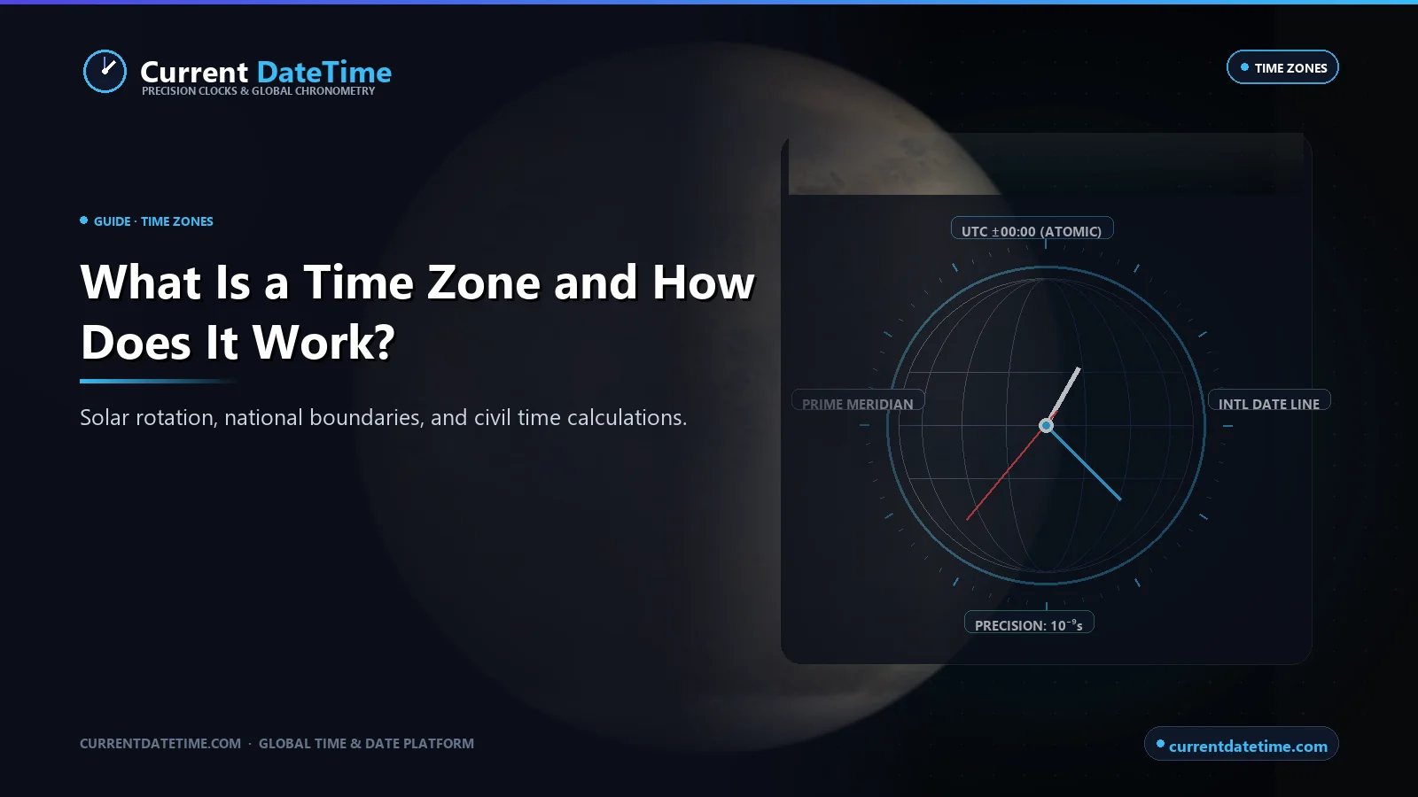 What Is a Time Zone and How Does It Work? - CurrentDateTime Research Guide