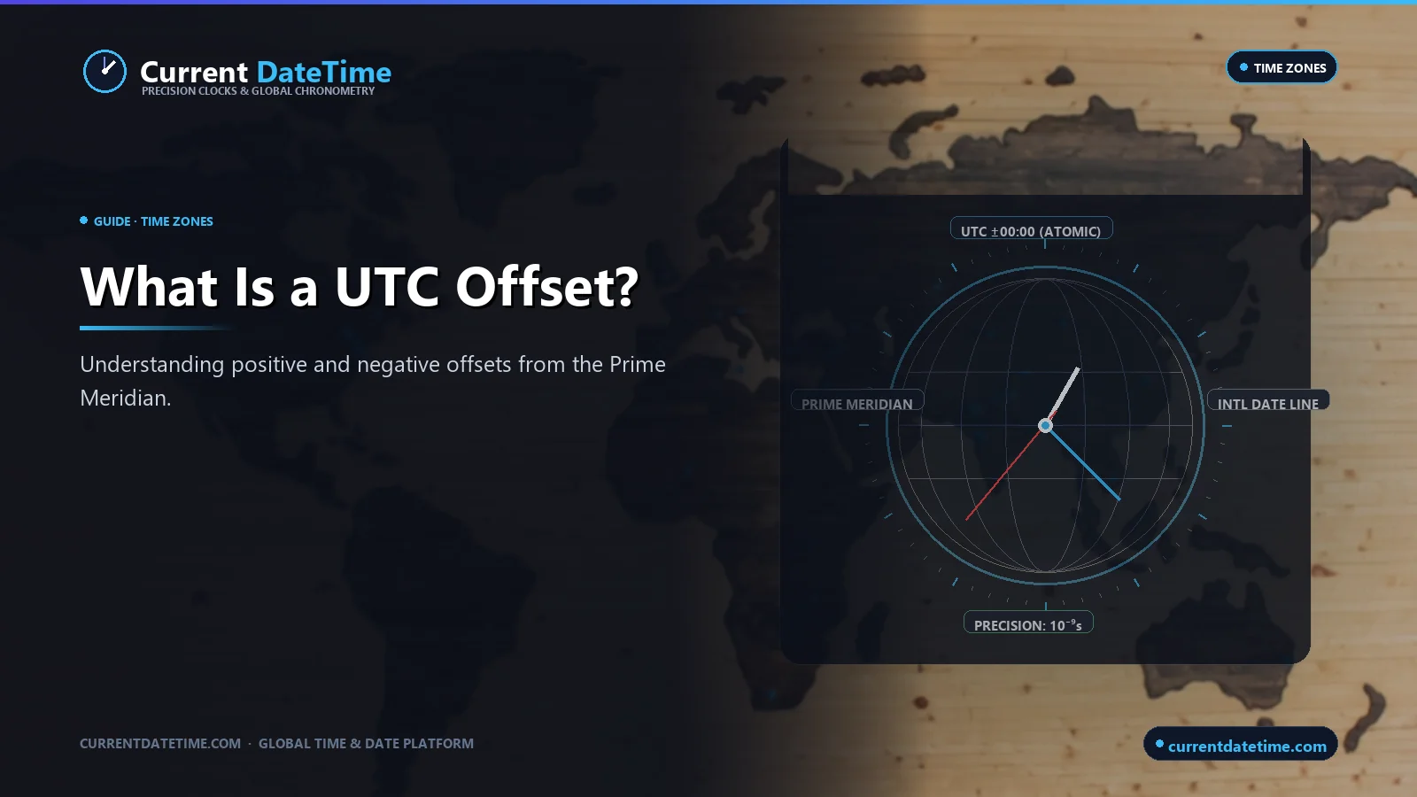 What Is a UTC Offset? - CurrentDateTime Research Guide