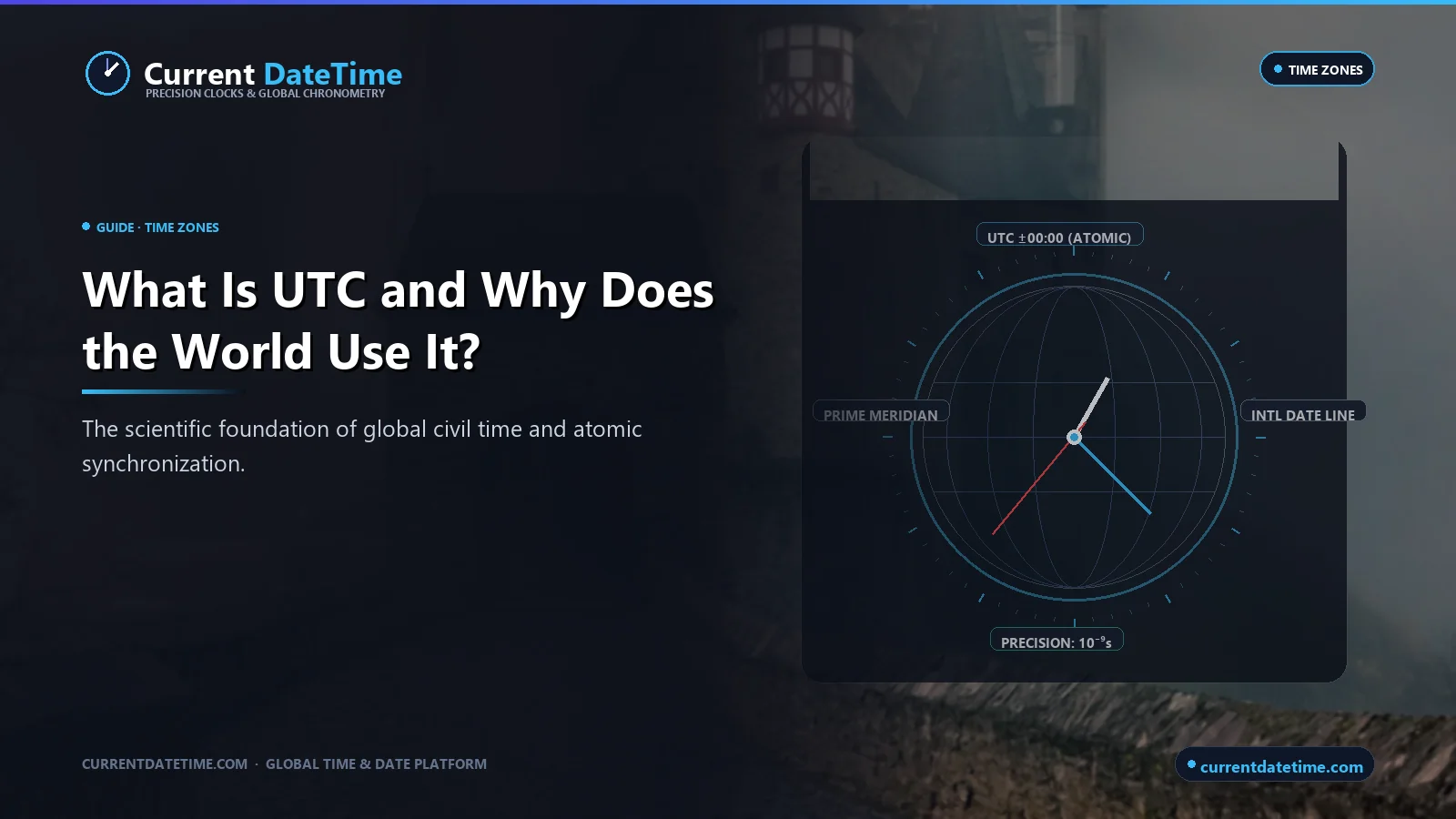 What Is UTC and Why Does the World Use It? - CurrentDateTime Research Guide
